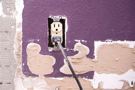 filling gaps around electrical junction boxes|caulking around electrical boxes.